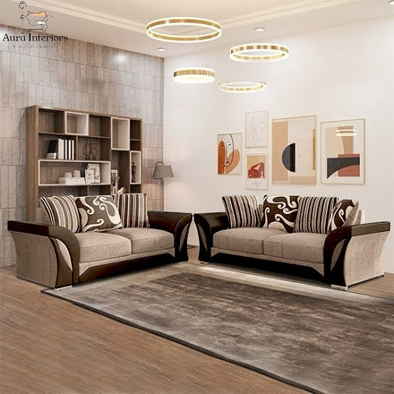 Luxury Chenille Sofa Set - Shannon 3+2 Seater with Comfortable Foam & Durable Design