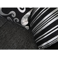 Luxury 2 Seater Sofa - Shannon Chenille with Comfortable Foam Filling & Space-Saving Style