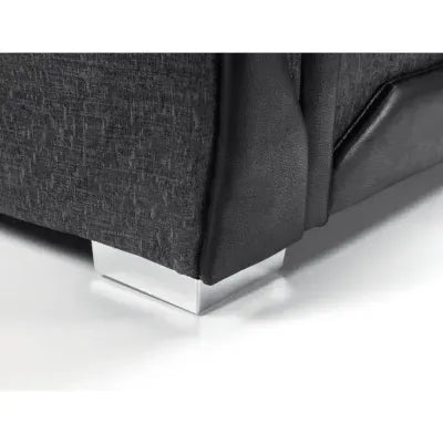 Luxury 2 Seater Sofa - Shannon Chenille with Comfortable Foam Filling & Space-Saving Style