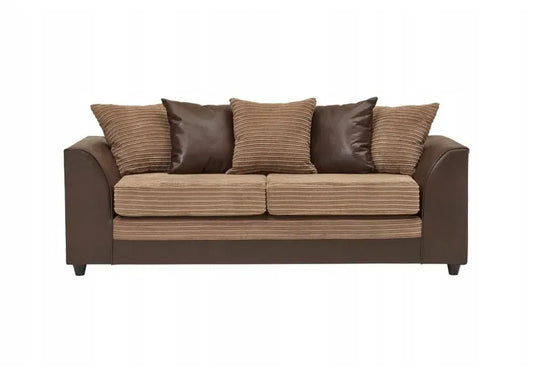 Luxury 3 Seater Sofa - Danny Jumbo Cord with Durable Construction & Modern Comfort