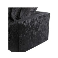 Crystal Crushed Velvet 4-Seater Corner Sofa – Ultimate Comfort & Luxury Right-Hand Design