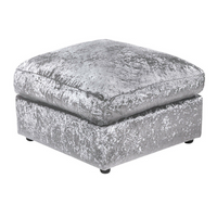 Crystal Crushed Velvet 3 Seater Sofa - Ultimate Comfort with Luxurious Velvet Upholstery