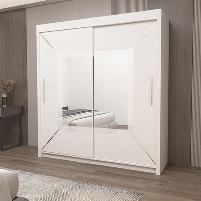 Venice Sliding Door Mirror Wardrobe