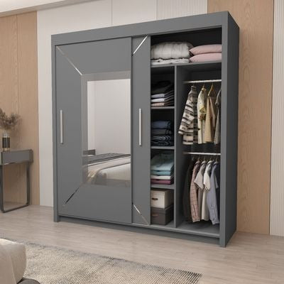 Venice Sliding Door Mirror Wardrobe