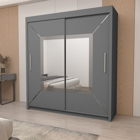 Venice Sliding Door Mirror Wardrobe