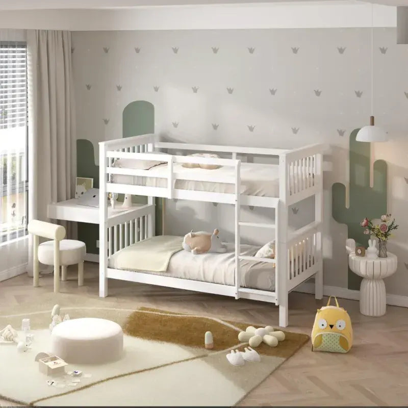 Triple Wooden Bunk Bed