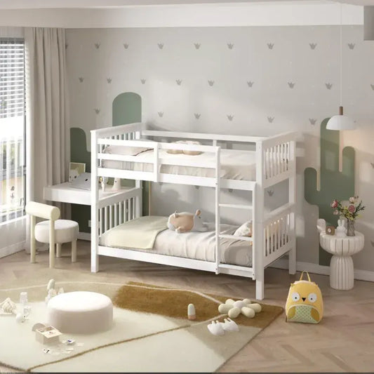 Triple Wooden Bunk Bed