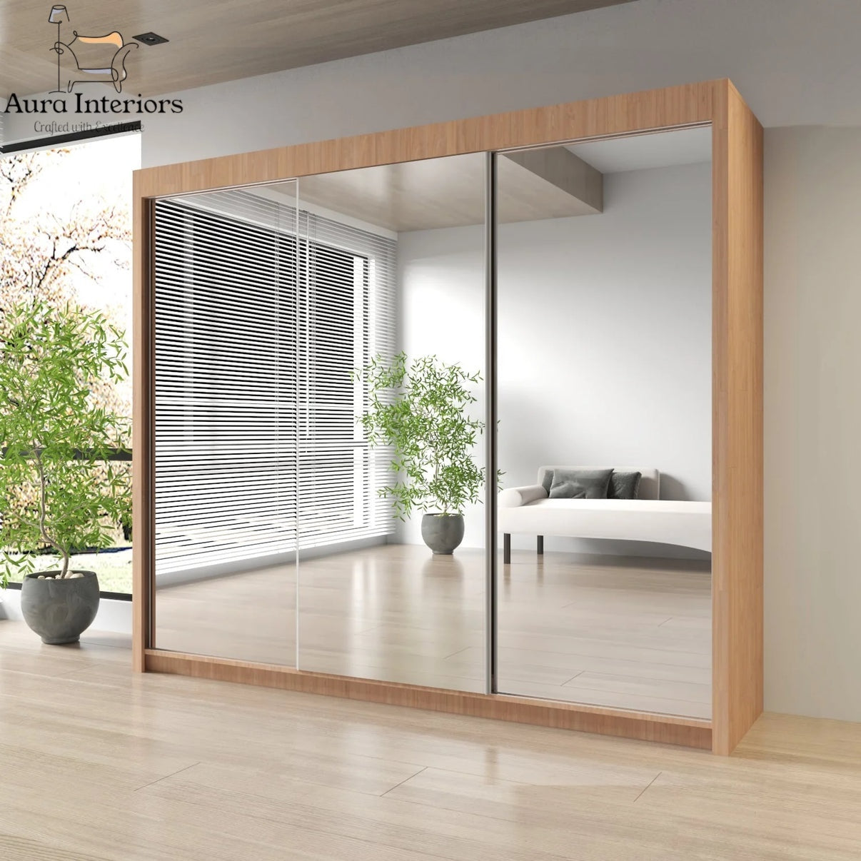 Milan Sliding Door Wardrobe