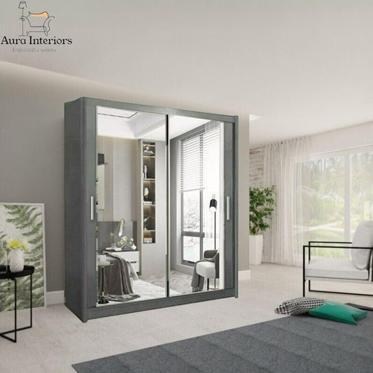 Milan Sliding Door Wardrobe
