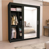 Milan Sliding Door Wardrobe