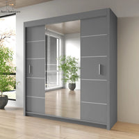 Oslo Mirror Sliding Door Wardrobe