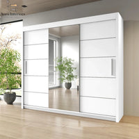 Oslo Mirror Sliding Door Wardrobe