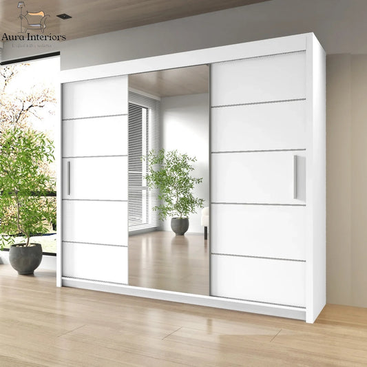 Oslo Mirror Sliding Door Wardrobe