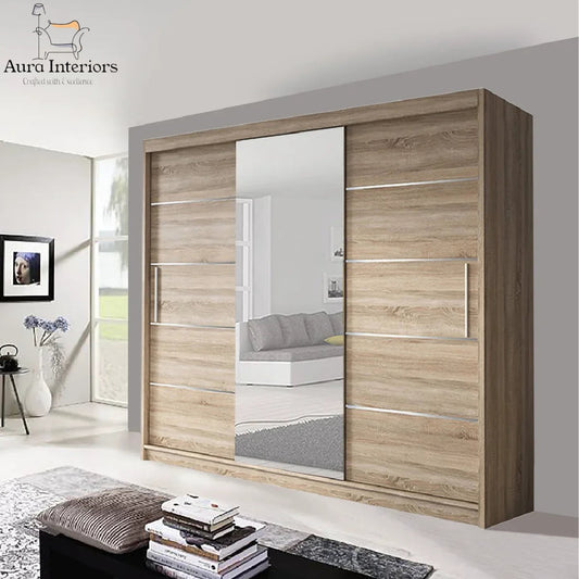 Oslo Mirror Sliding Door Wardrobe