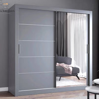 Lyon Mirrored Sliding Door Wardrobe