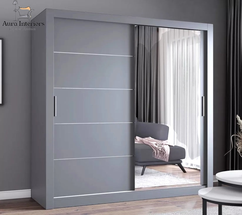 Lyon Mirrored Sliding Door Wardrobe