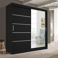 Lyon Mirrored Sliding Door Wardrobe