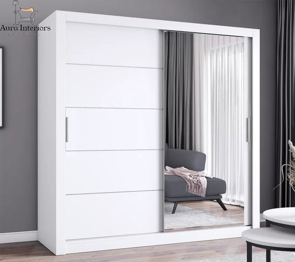 Lyon Mirrored Sliding Door Wardrobe