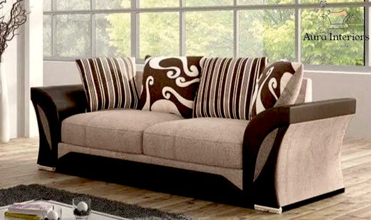 Luxury 2 Seater Sofa - Shannon Chenille with Comfortable Foam Filling & Space-Saving Style