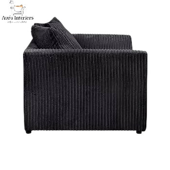 Manny Jumbo Cord 2 Seater Sofa - Luxurious Comfort with Durable Hardwood Frame & Compact Design