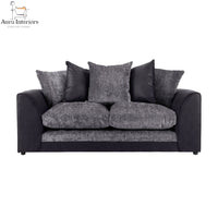 Danny Jumbo Cord 2 Seater Sofa - Compact Design with Luxurious Comfort & Washable Covers