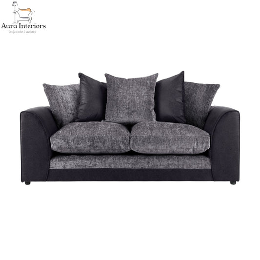 Danny Jumbo Cord 2 Seater Sofa - Compact Design with Luxurious Comfort & Washable Covers