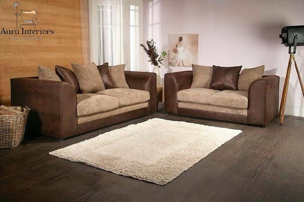Danny Jumbo Cord 3+2 Seater Sofa Set - Versatile Design with Luxurious Comfort & Durable Construction
